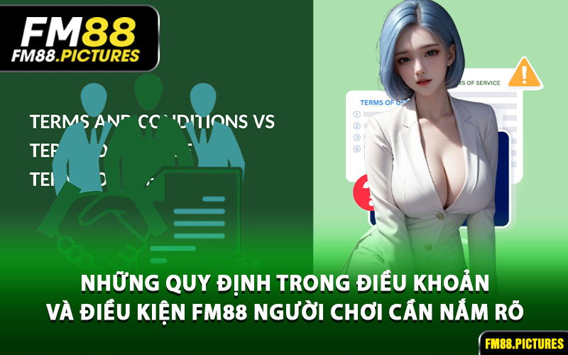 Những Quy Định Trong Điều Khoản Và Điều Kiện FM88 Người Chơi Cần Nắm Rõ